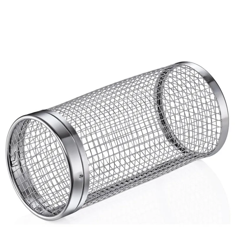 Promozione Esclusiva CESTINO PER BBQ RONDO INOX