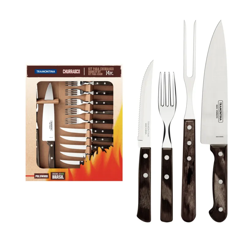 SET PER BBQ POLYWOOD 14 PZ Affare