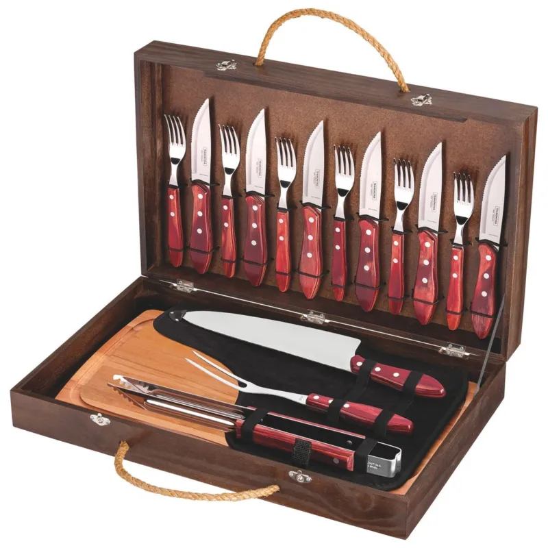 Saldi SET PER BBQ POLYWOOD 17 PZ