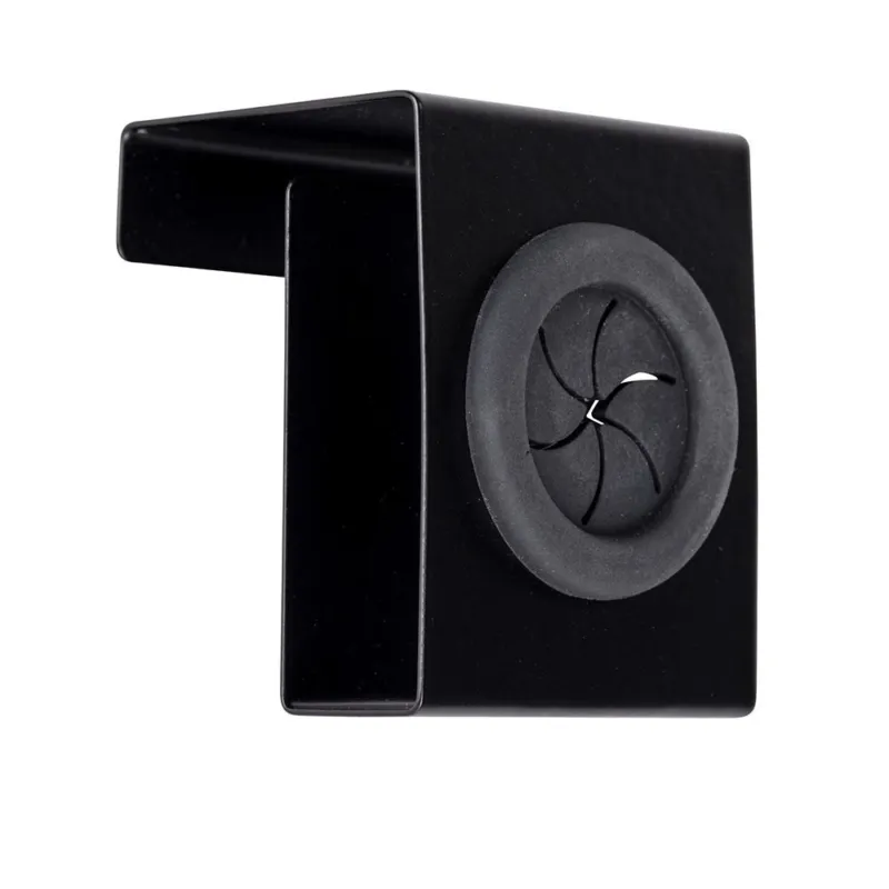 BLACK OUTDOOR PORTA STROFINACCI SOPRAPORTA IN ACCIAIO INOX PUSH Ultime Pezzi