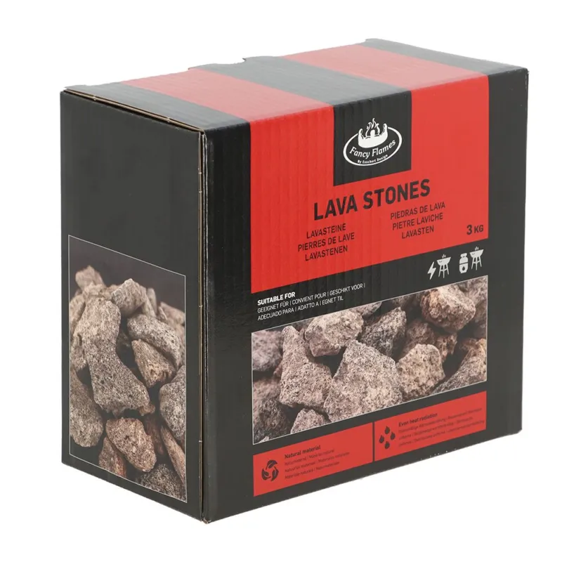 Ultima Occasione PIETRE LAVICHE PER BBQ 3 KG