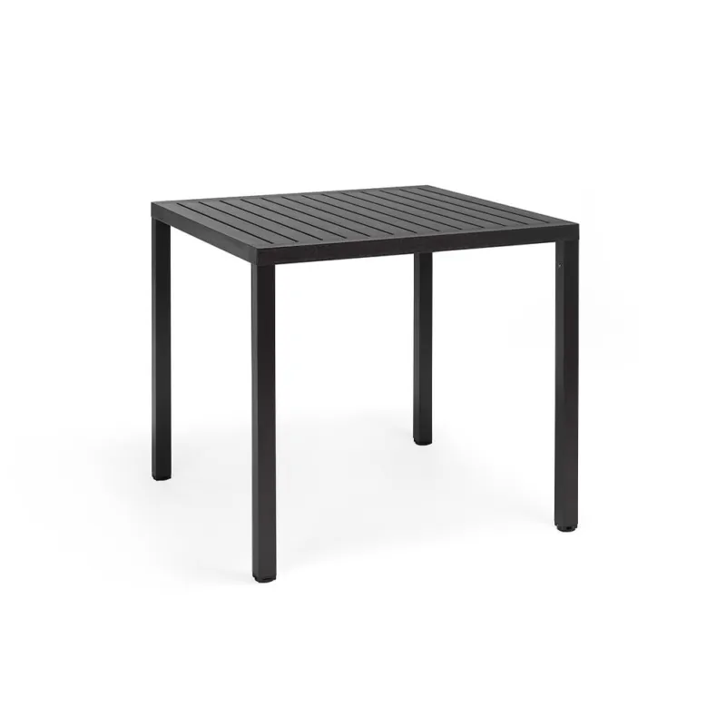 Promozione Esclusiva CUBE TAVOLO 80 CM ANTRACITE