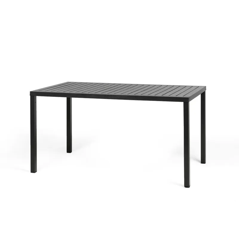 Quantità Limitata CUBE TAVOLO 140X80 CM ANTRACITE