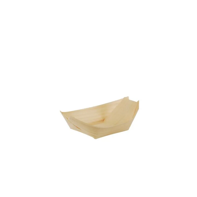 PURE COPPETTE IN LEGNO 11 CM X 6,5 CM 50 PZ FINGERFOOD BARCA Ordina Subito