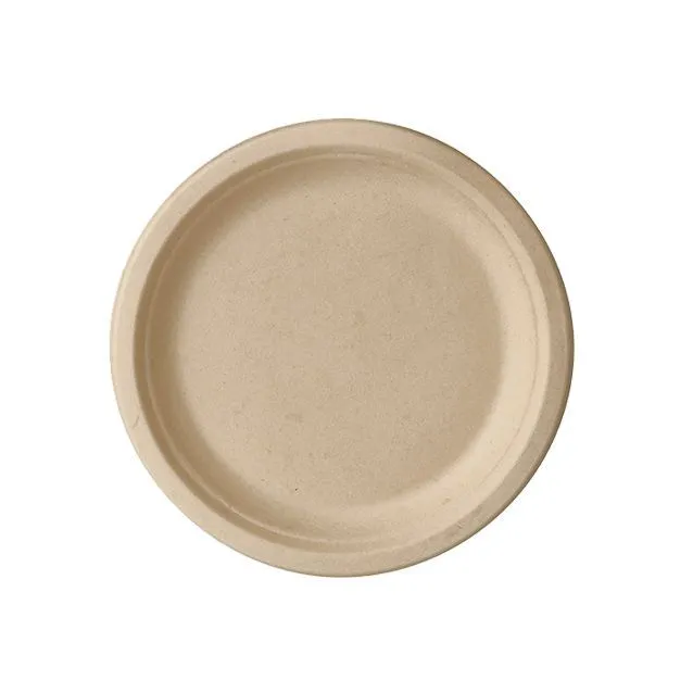 Saldi PURE PIATTO IN CANNA DA ZUCCHERO 23 CM NATURALE 50 PZ