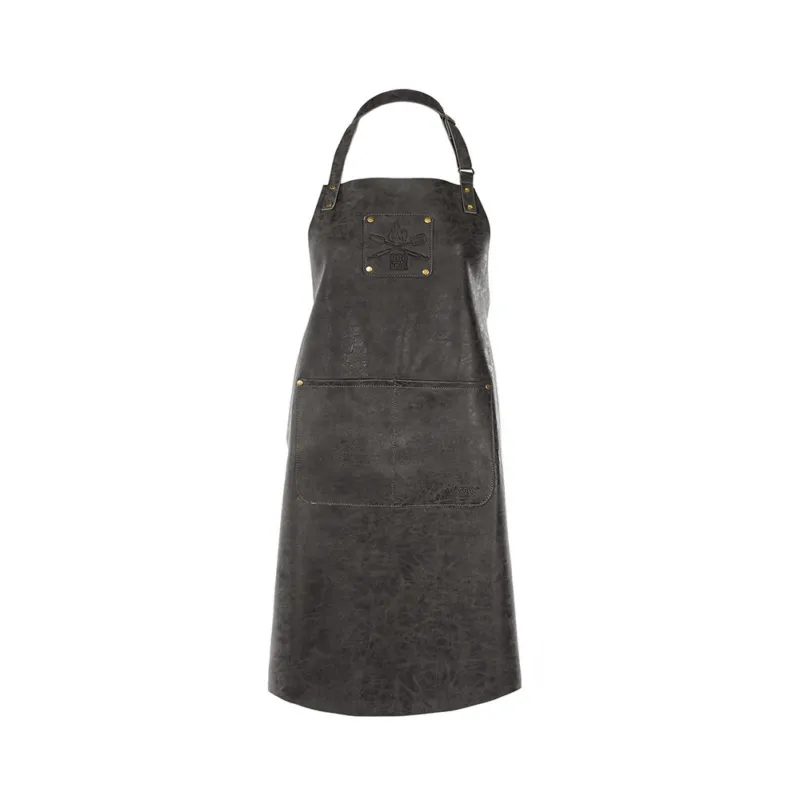 TRUMAN GREMBIULE BBQ SIMILPELLE NERO Sconto