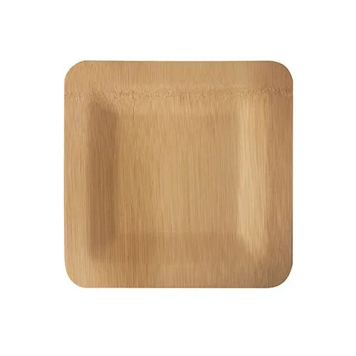 PURE PIATTI IN BAMBÃ RETT.1,5 CM X 18 CM X 18 CM 10 PZ Prezzo Conveniente