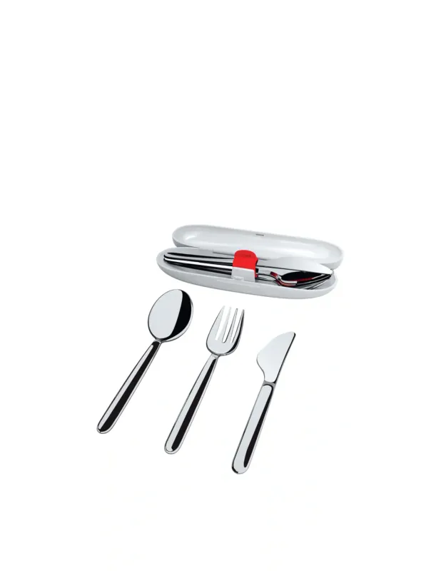 Soddisfatti O Rimborsati Alessi Set di posate da viaggio con box Food à porter