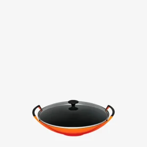 Promo Stagionale Le Creuset Wok con coperchio vetro 36cm