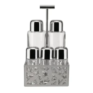 Ordina Subito Alessi Cactus Set Olio Aceto Sale Pepe E Spezie