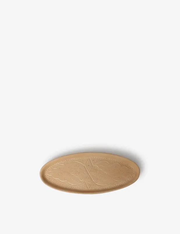 Offerta Lampo Chabi Chic Engraved Vassoio Ovale