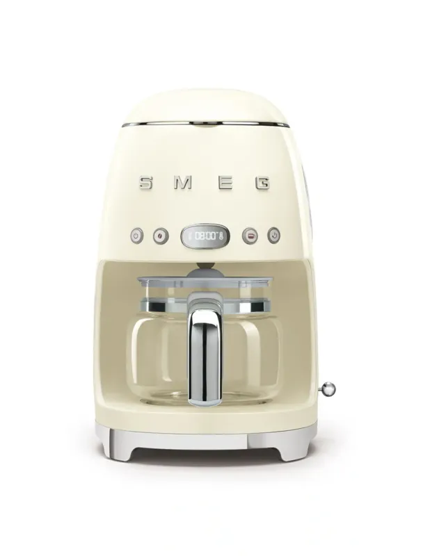 Smeg Macchina Caffè Filtro Panna Lucido Scelto Dai Clienti
