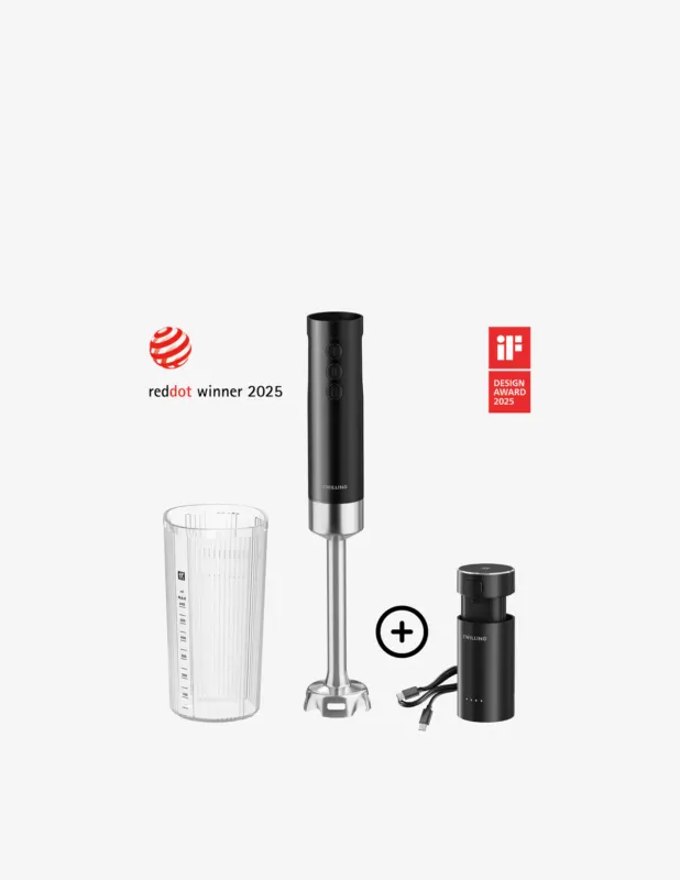Prezzo Basso Zwilling X-Tend Starter set con batteria Frullatore a immersione