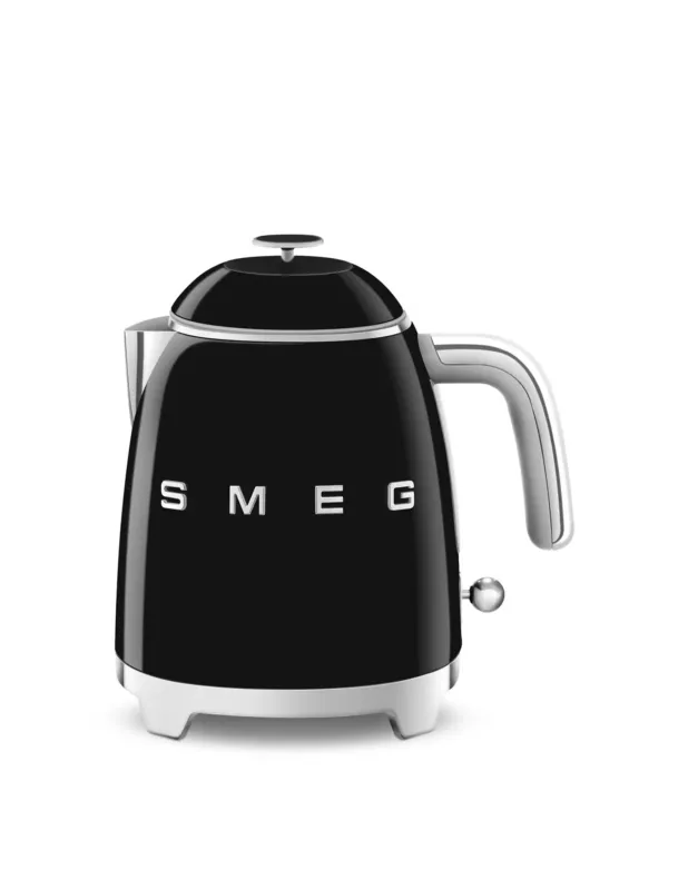 Nuova Collezione Smeg Mini Bollitore 50‘S Style Nero Lucido