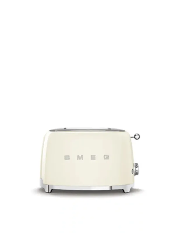 Smeg Tostapane 50‘S Style Panna Lucido 2X2 Professionale