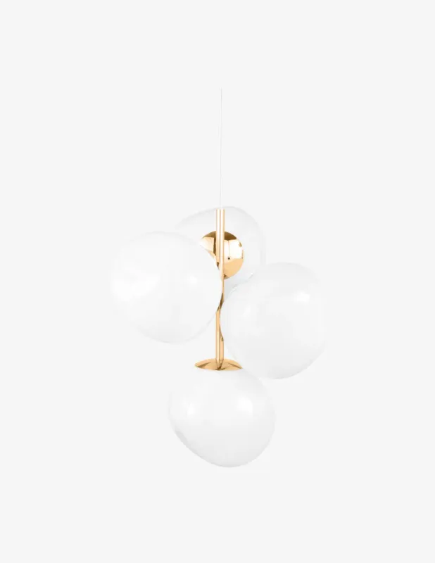 Reso Gratuito Tom Dixon Melt Small Opal/Gold Led Cb Lampadario