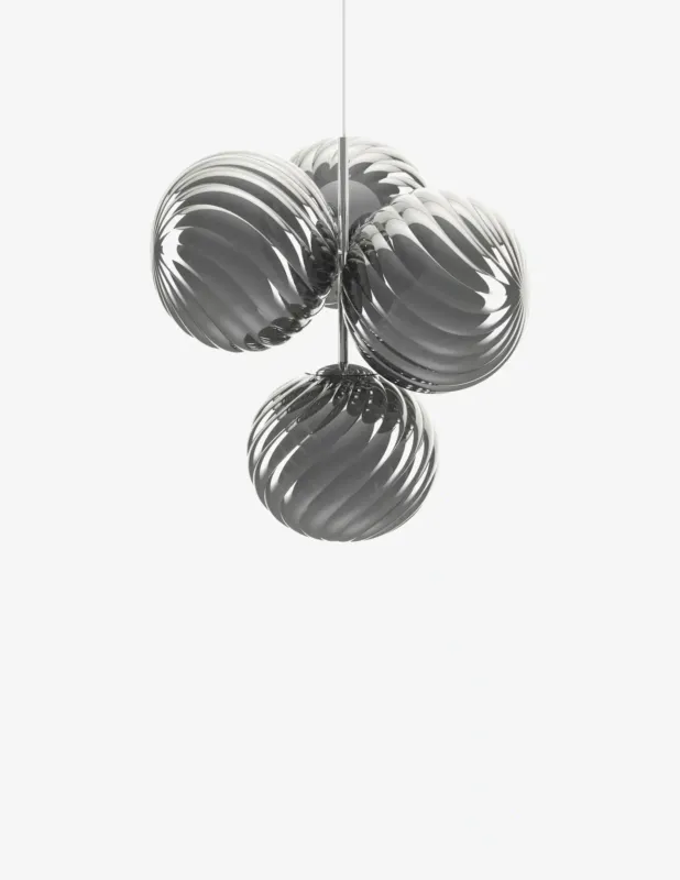 Consegna Rapida Tom Dixon Whirl Chandelier Small Led Cb Lampada da Soffitto