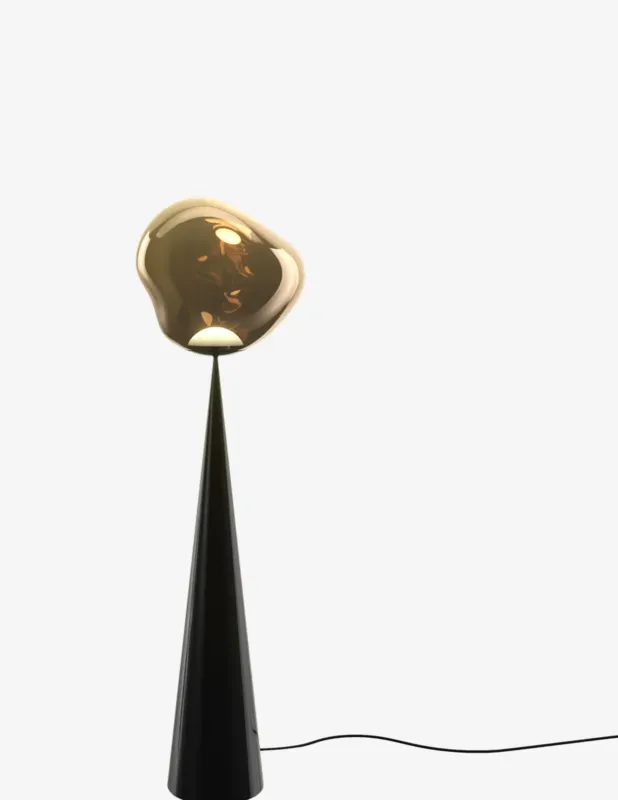 Tom Dixon Melt Cone Fat Floor Led Un Lampada da Pavimento Prezzo Conveniente