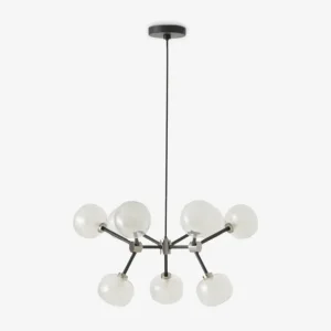 Must-Have Tooy Nabila Lampada a Sospensione 552.19 Vetro Fume