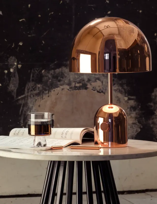 Tom Dixon Bell Taupe Led Un Lampada Da Tavolo Occasione