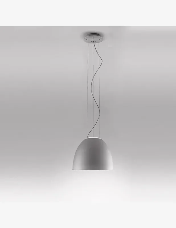 Esclusivo Artemide Nur Mini Led lampada a Sospensione Alu Anodizzato