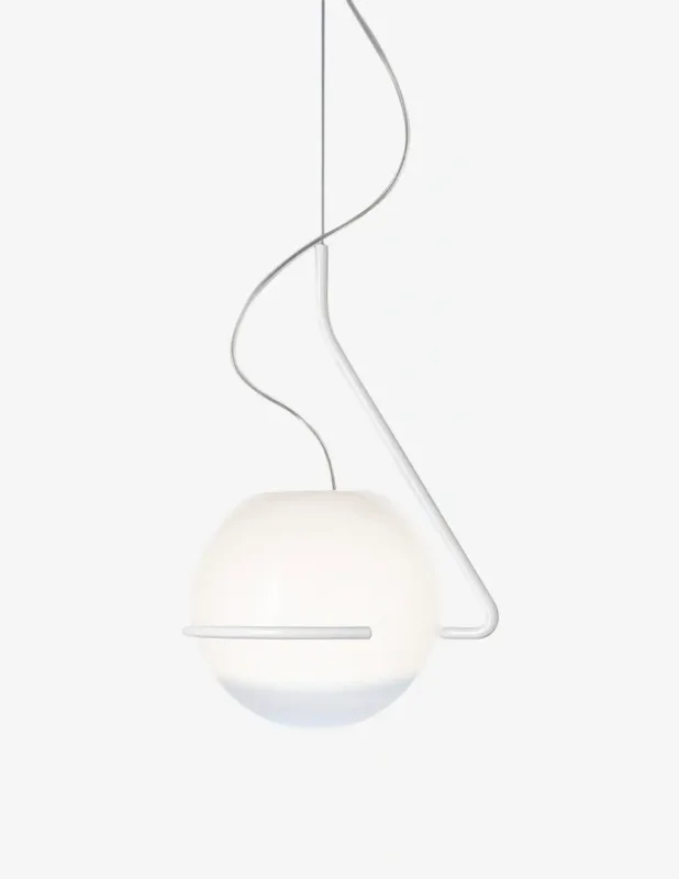 Sconto Foscarini Tonda Lampada Da Sospensione Bianco/Bianco