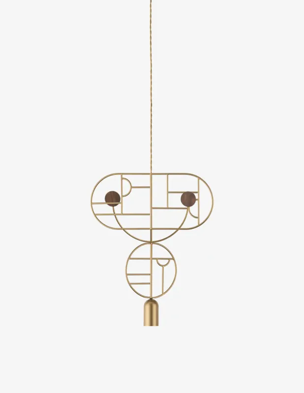 Prezzo Di Fabbrica Nomon Wooden Dots Lampada Da Soffitto