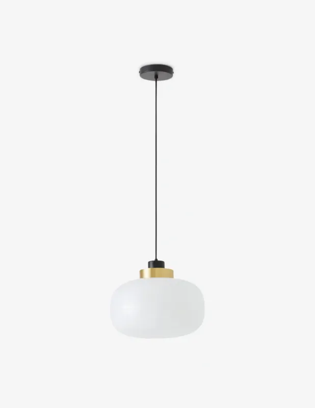 Tooy Legier Lampada a Sospensione 557.24 Led Vetro Bianco Offerta Del Giorno