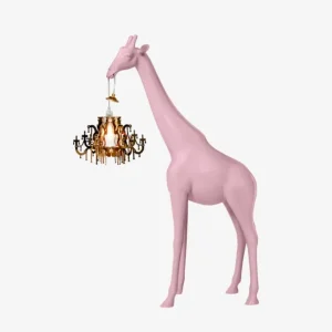 Qeeboo Giraffe in love XS Pink Occasione Imperdibile