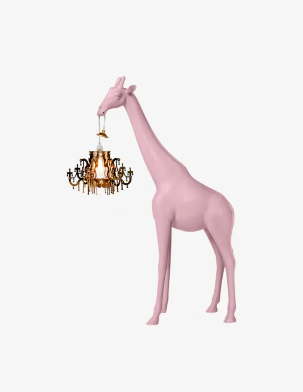 Qeeboo Giraffe in love XS Pink Occasione Imperdibile