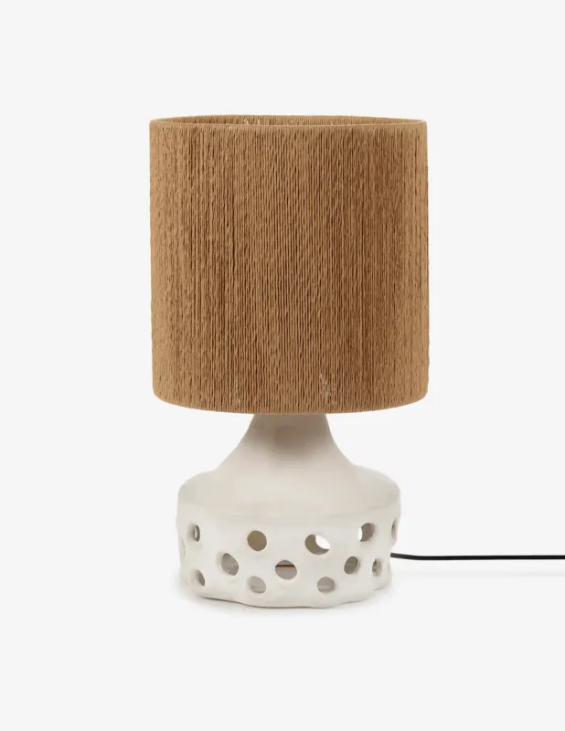Prezzo Basso Serax Oya 02 Lampada Da Tavola Beige