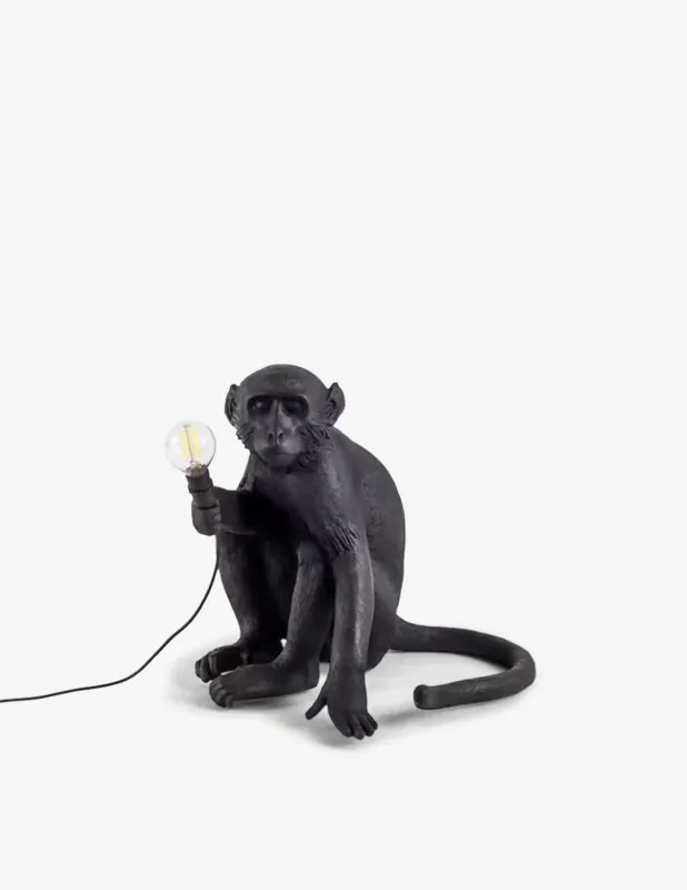 Prezzo Conveniente Seletti The Monkey Lamp seduta versione per esterno