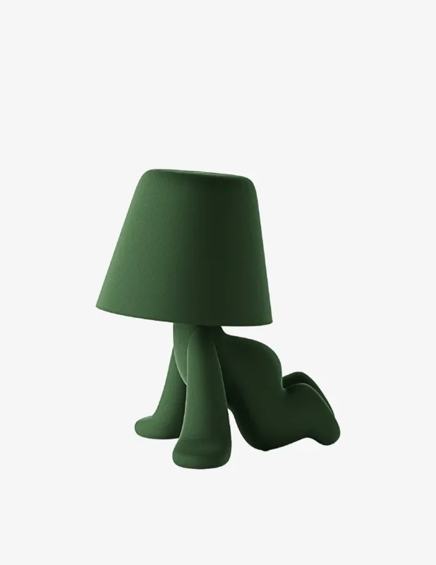 Qeeboo Lampada Sweet Brothers Ron Velvet Finish Novità