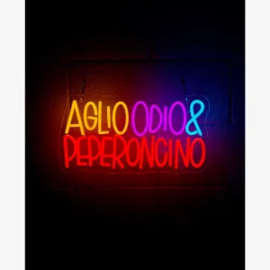 Offerta Speciale Insulti Luminosi Aglio Odio E Peperoncino Insegna Luminosa