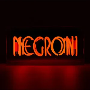 Spedito Oggi Locomocean Acrylic Box Neon Negroni