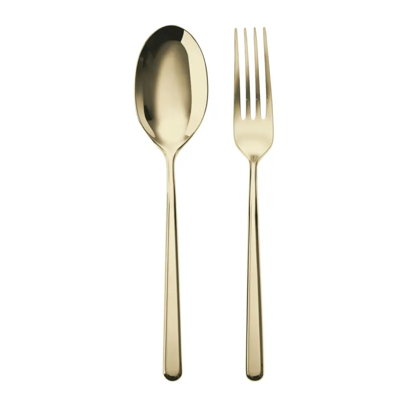 Soddisfatti O Rimborsati Linear Set 2 posate servire