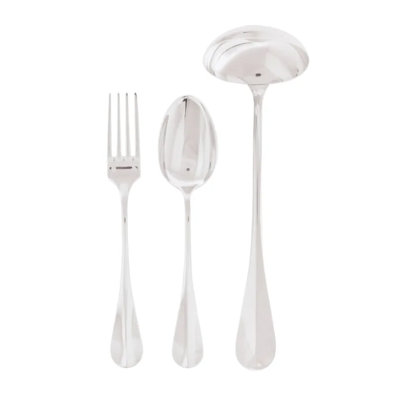 Baguette EPNS Set 3 posate servire, Manico Cavo Orfèvre Spedito Oggi