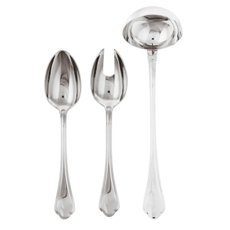 Filet Toiras EPNS Set 3 posate servire, Manico Cavo Orfèvre Offerta