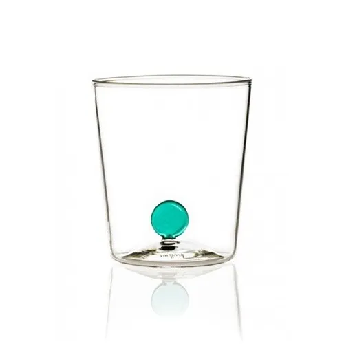 Livellara Milano - Set 6 Bicchieri Acqua Bottone Tumbler Lakeblue 72017003 Solo Oggi