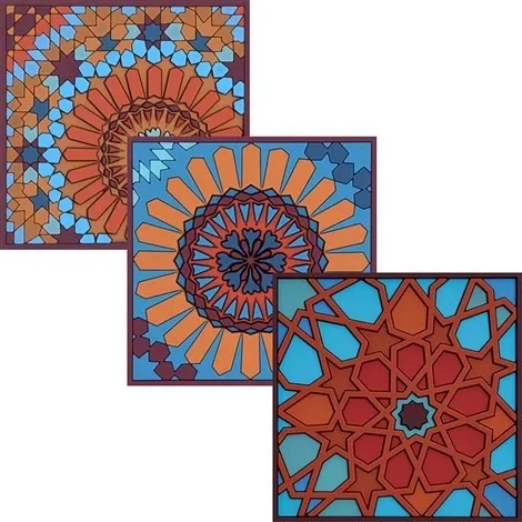 Offerta Del Giorno Images D‘Orient - Sottobicchieri Moucharabieh 6 Pcs COA993026
