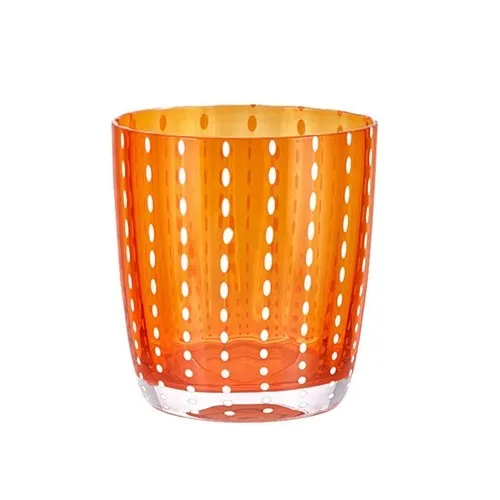 Livellara Milano - Set 6 Bicchieri Acqua Tumbler Carnival Orange 720LS0920 Offerta Speciale