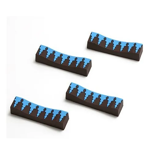 Images D‘Orient - Poggia Coltello Mosaic Blue 4 Pcs CTH140014 Offerta Limitata