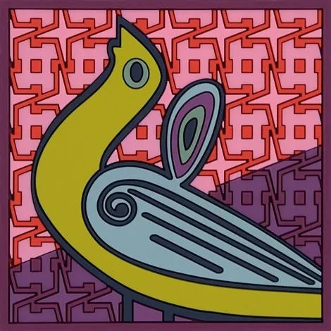 Images D‘Orient - Sottobicchiere Birds Of Paradise Pink COA990231 Compra Adesso