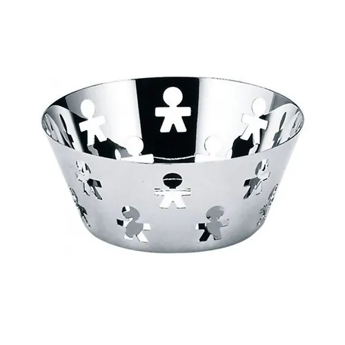 Compra Oggi Stesso Alessi - Cestino rotondo Acciaio Girotondo AKK04