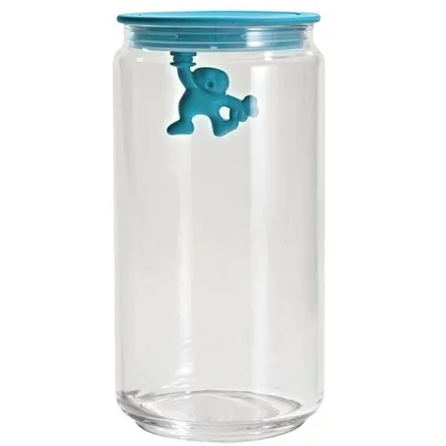 Alessi - Barattolo Azzurro 140 cl Gianni a little man holding on tight AMDR06 AZ Subito Disponibile