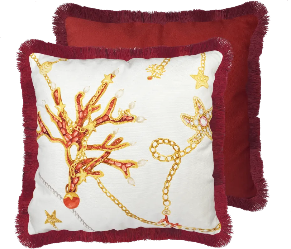 Baci Milano - Cuscino 45x45 Portofino Rosso Soddisfatti O Rimborsati