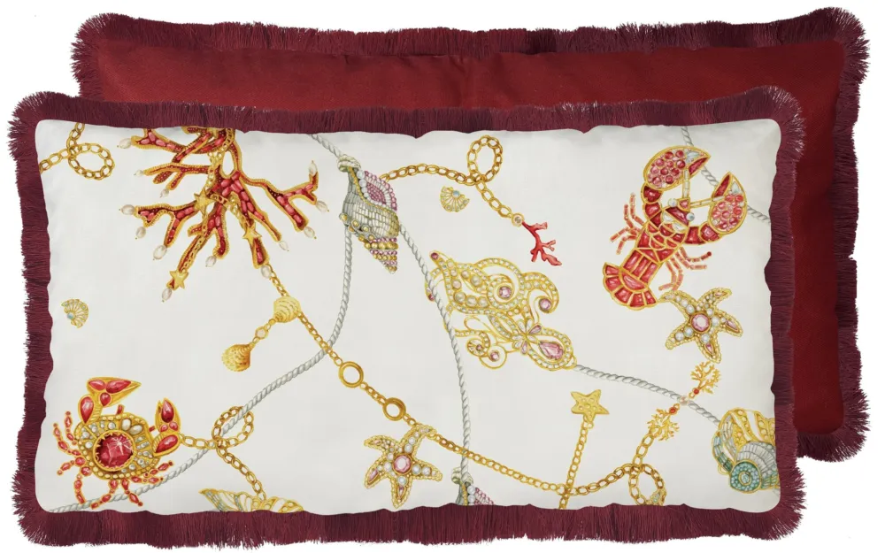 Baci Milano - Cuscino 40x70 Portofino Rosso Ultima Occasione