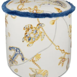 A Buon Prezzo Baci Milano - Pouf Portofino Blu