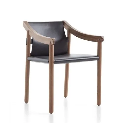 Prezzo Di Fabbrica Cassina - Sedia Legno e Cuoio 905