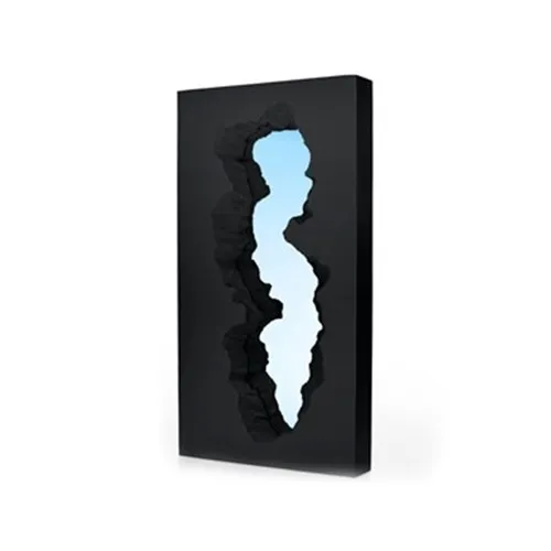 Gufram - Specchio Broken Mirror Black G30110 Affare